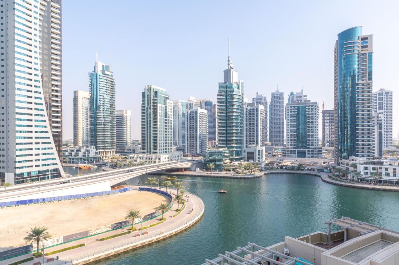 Nasma Luxury Stays - Pastel-Colored Apt With Jaw-Dropping Marina Views Dubai Exterior photo